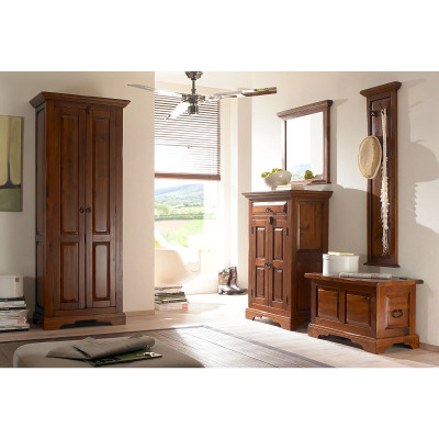 Kleiderschrank Catana braun