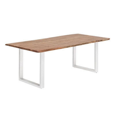 Esstisch Bullwer Akazie weiss 230x100 cm