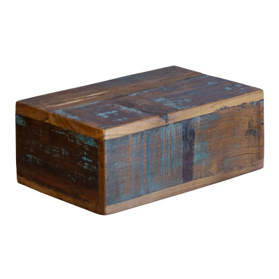 Wandboard mit Fach recycelte Hölzer