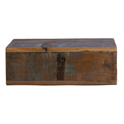 Wandboard mit Fach recycelte Hölzer