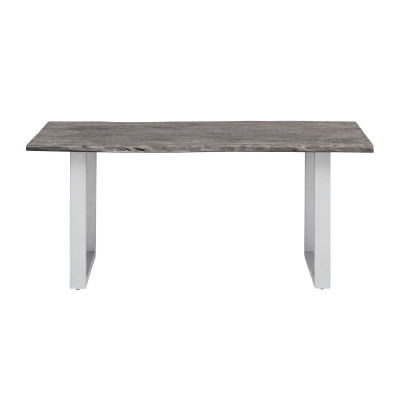 Esstisch Bullwer Grau silberfarben 230x100 cm