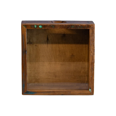 Korkensammelbox recycelte Hölzer