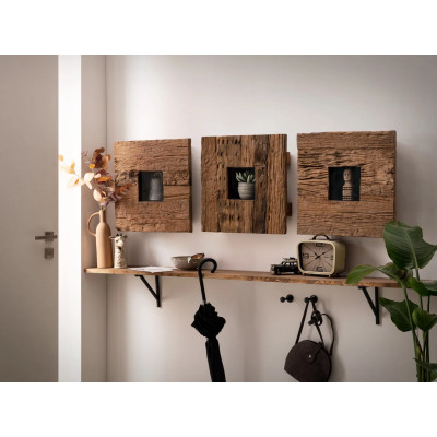 Wandbild Savon Altholz