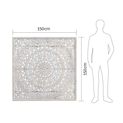Wandbild Sambesi 150x150 cm