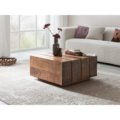 Couchtisch Dakota 70x70 Mango rustic