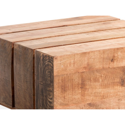 Couchtisch Dakota 70x70 Mango rustic