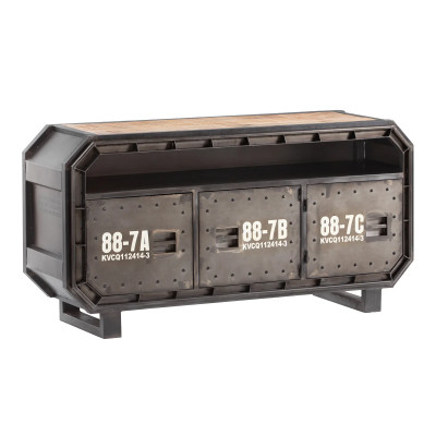 TV-Bank Barkley Metall
