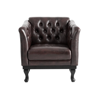Sessel Chesterfield Dover braun