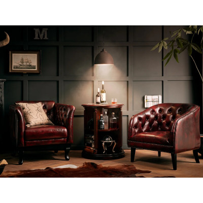 Sessel Chesterfield Dover rot