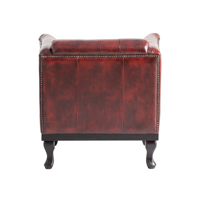 Křeslo Chesterfield Dover červené