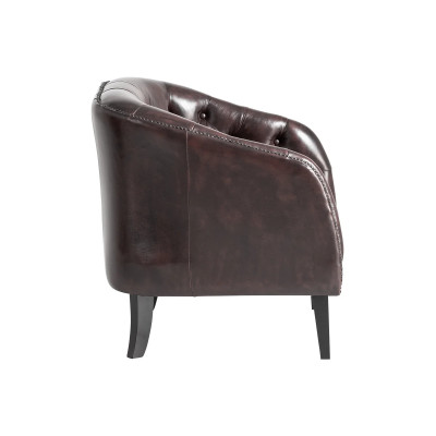 Chesterfield Oakland Echtleder braun